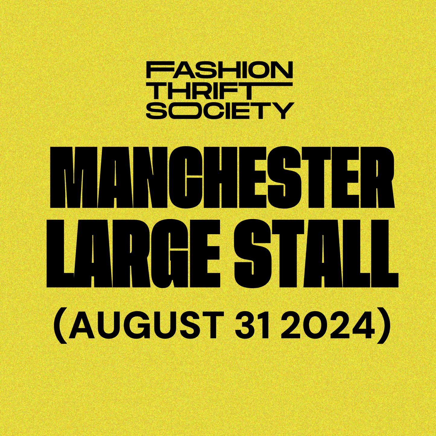 Manchester | LARGE STALL